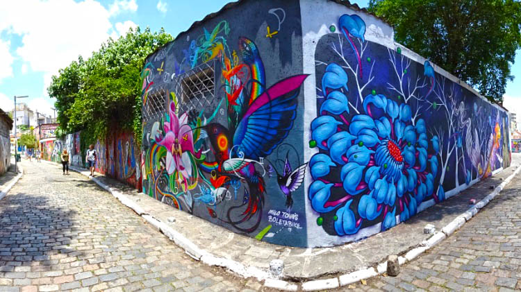 Arte urbano en Sao Paulo