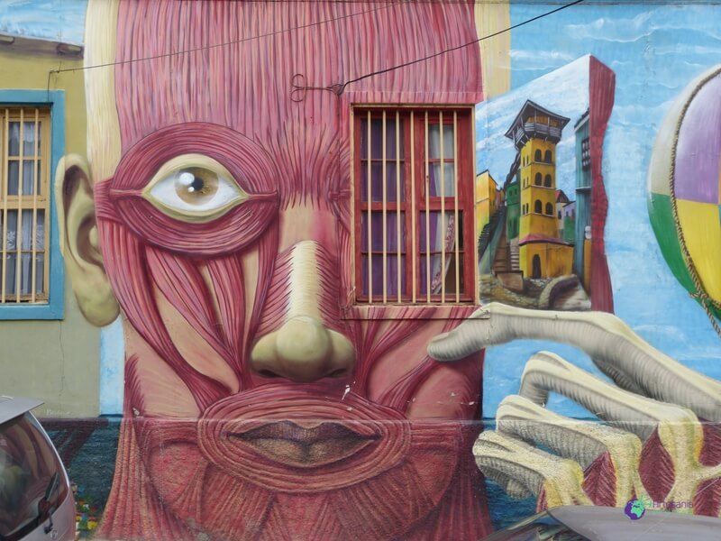 Arte urbano en Valparaíso